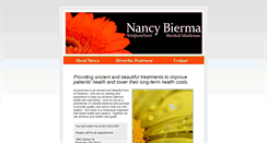 Desktop Screenshot of nancybiermaacupuncture.com